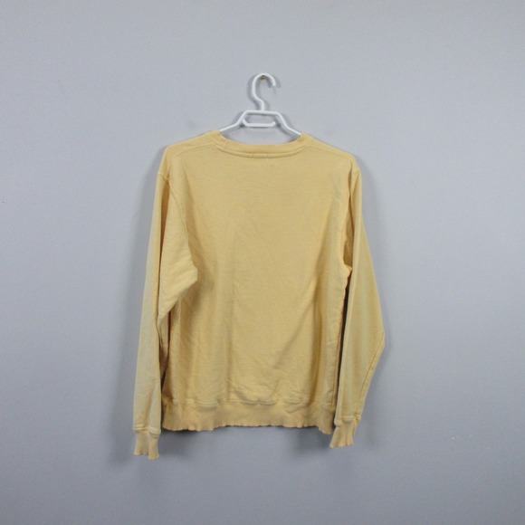 Brandy Melville J. Galt Honey Embroidered Sweatshirt Women Yellow Crew Neck 394 - Picture 2 of 12